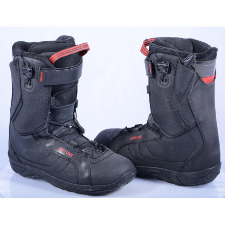 botas snowboard DEELUXE BETA SCL-SECTION CONTROL LACING, black/red