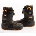 chaussures snowboard HEAD 500 4D BOA tech, POLYGIENE, BLACK/orange