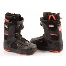 snowboard boots HEAD 500 4D BOA tech, POLYGIENE, BLACK/red ( TOP condition )