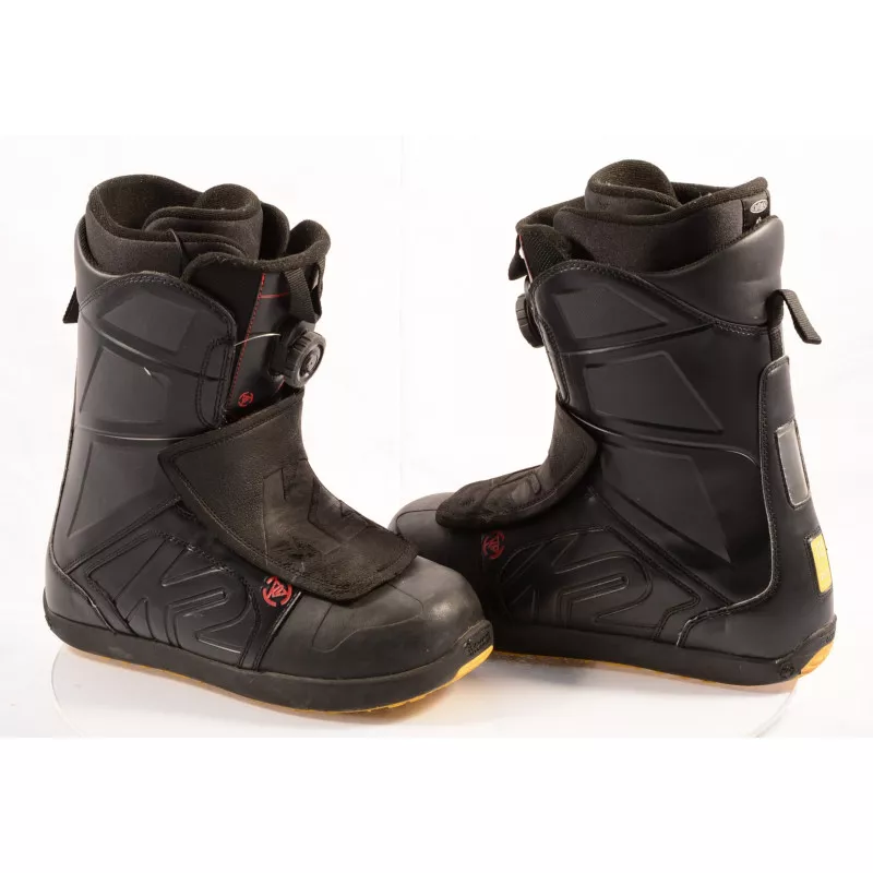 snowboard schoenen K2 RAIDER, INTUITION, BOA-TECHNOLOGY, flex 6/10 BLACK/yellow