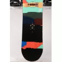 snowboard BURTON PROCESS FLYING V BLACK/green, woodcore, sidewall, HYBRID/rocker