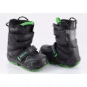kinder snowboard schoenen BURTON PROGRESSION, BLACK/green ( TOP staat )