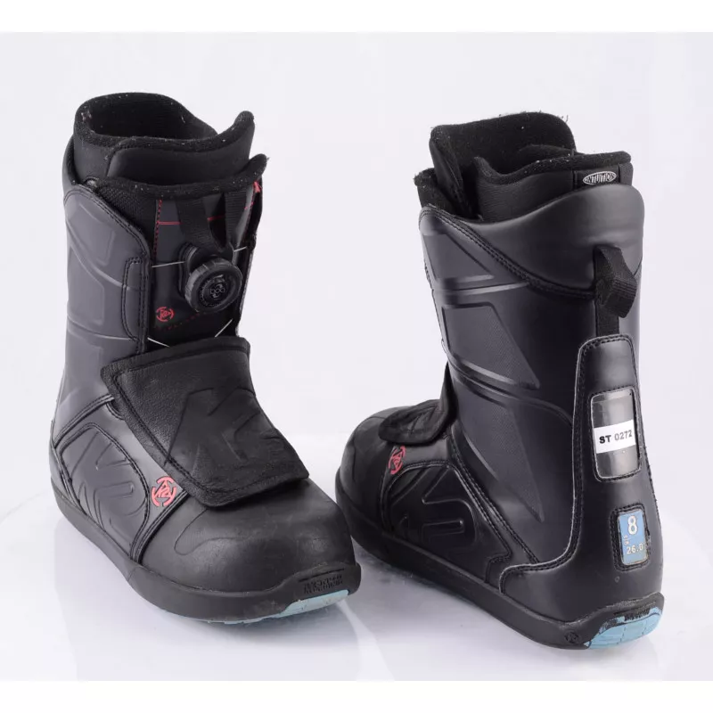 chaussures snowboard K2 RAIDER, INTUITION, BOA-TECHNOLOGY, flex 6/10 BLACK/blue