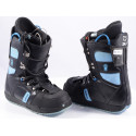 snowboard schoenen BURTON WOMENS PROGRESSION, Truefit, IMPRINT 1, BLACK/blue ( TOP staat )