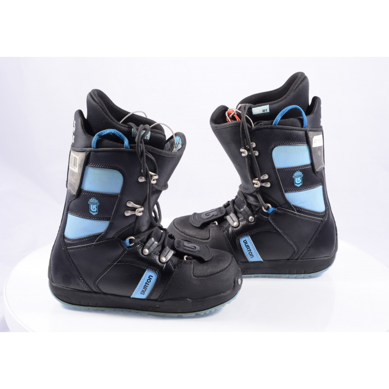 snowboard schoenen BURTON WOMENS PROGRESSION, Truefit, IMPRINT 1, BLACK/blue ( TOP staat )