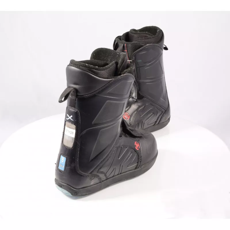 snowboard schoenen K2 RAIDER BOA, INTUITION, BOA-TECHNOLOGY, flex 6/10 BLACK/blue ( TOP staat )