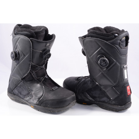 chaussures snowboard K2 MAYSIS double BOA, BLACK, VIBRAM, INTUITION control foam, ENDO construction