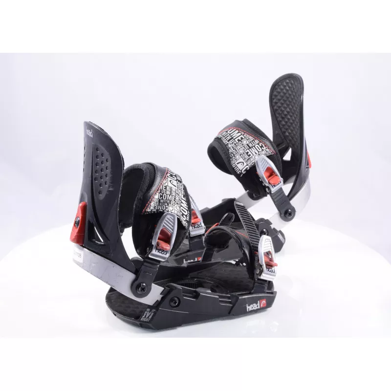 attacchi snowboard HEAD RX 4D SpeedDisc, Black/red