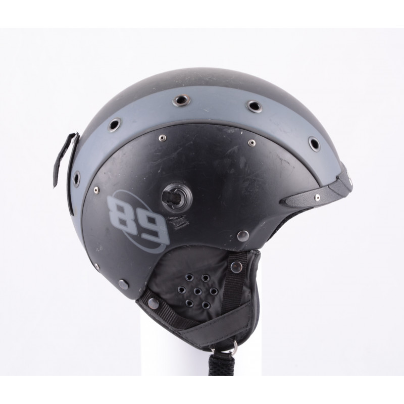 lyžiarska/snowboardová helma CASCO MINI PRO 89 black /grey, nastaviteľná
