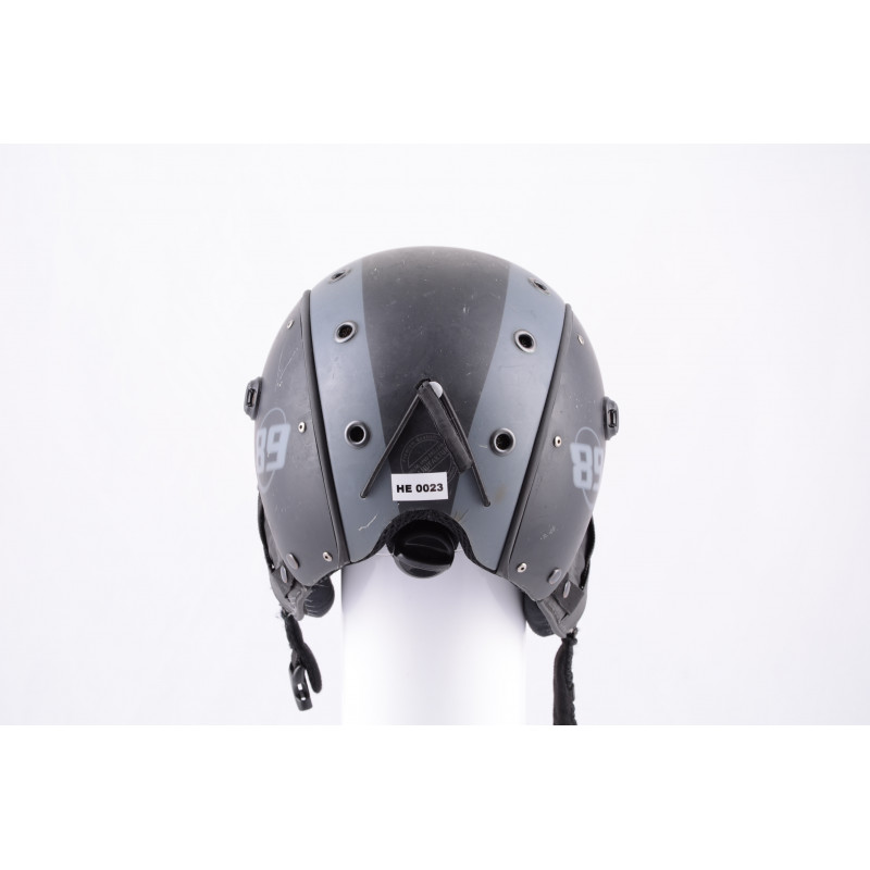 ski/snowboard helmet CASCO MINI PRO 89 black /grey, adjustable