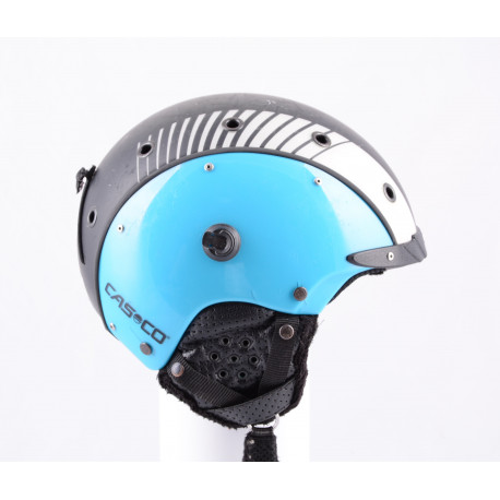 casque de ski/snowboard CASCO SP-3 airwolf, black/blue, réglable