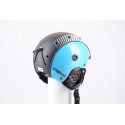 ski/snowboard helmet CASCO SP-3 airwolf, black/blue, adjustable
