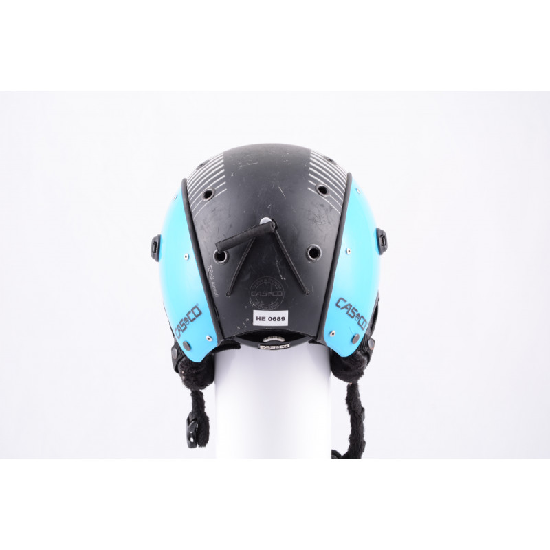 ski/snowboard helmet CASCO SP-3 airwolf, black/blue, adjustable