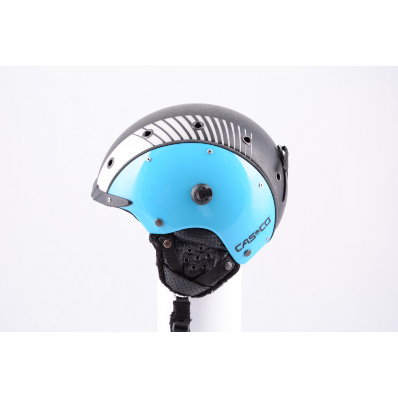 lyžiarska/snowboardová helma CASCO SP-3 airwolf, black/blue, nastaviteľná