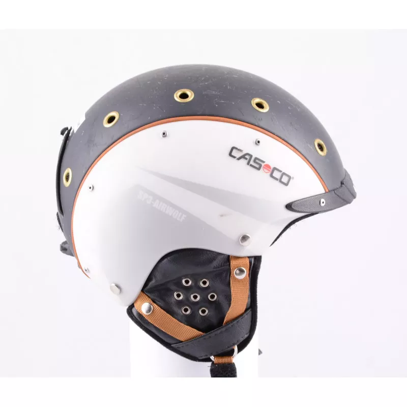 lyžařská/snowboardová helma CASCO SP-3 airwolf, black/white, nastavitelná