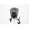lyžařská/snowboardová helma CASCO SP-3 airwolf, black/white, nastavitelná