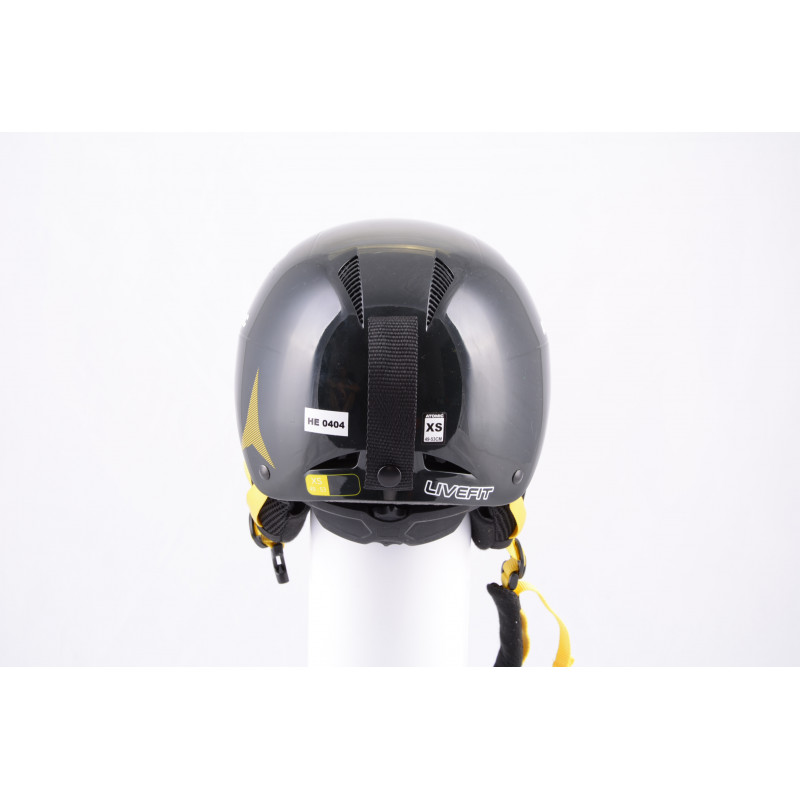 lyžiarska/snowboardová helma ATOMIC SAVOR LF live fit, BLACK/yellow, nastaviteľná ( ako NOVÁ )