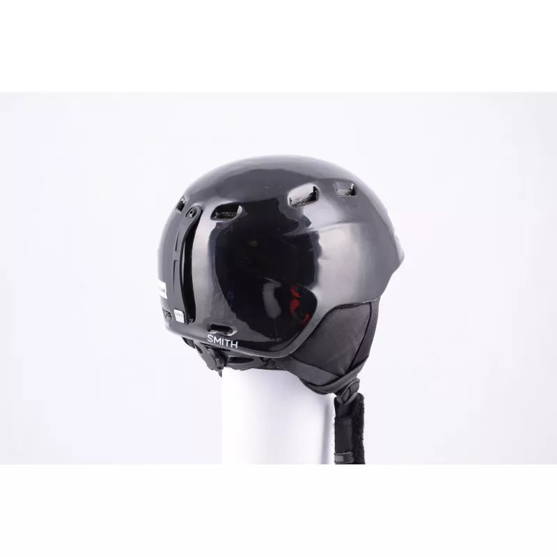 Skihelm/Snowboard Helm SMITH ZOOM JR. black, air vent, einstellbar