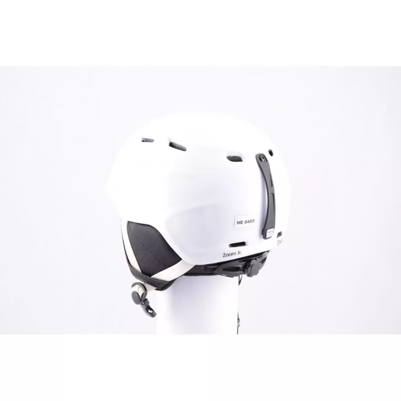 lyžiarska/snowboardová helma SMITH ZOOM JR. white, air vent, nastaviteľná