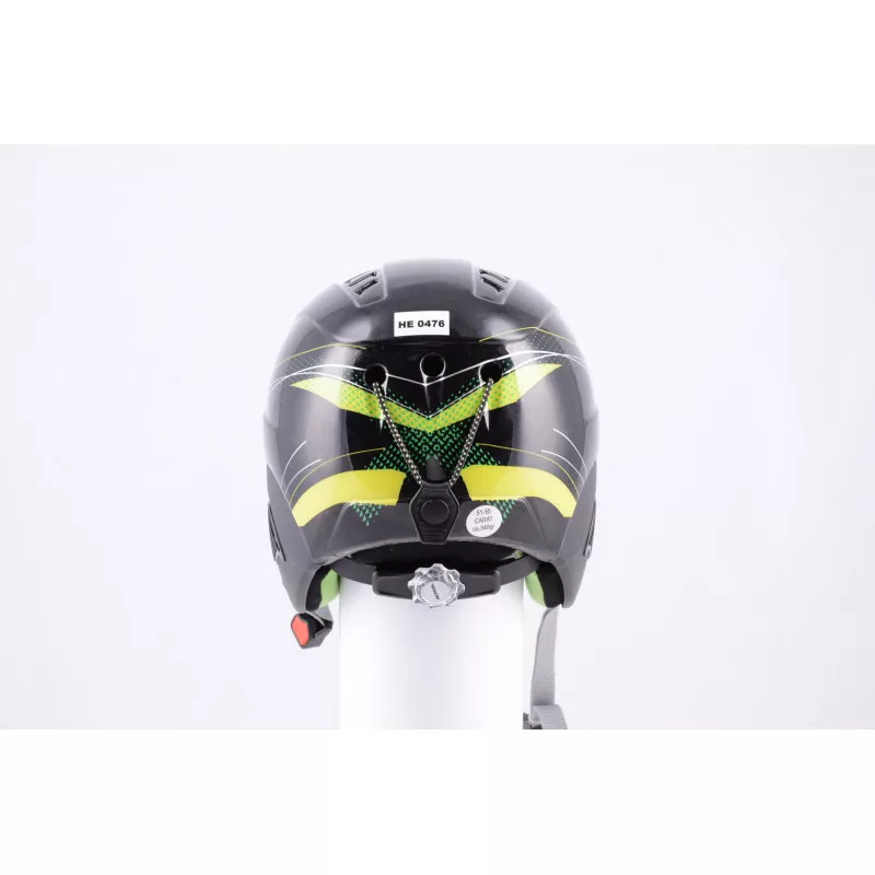 ski/snowboard helmet ALPINA CARAT black/yellow, air vent, adjustable