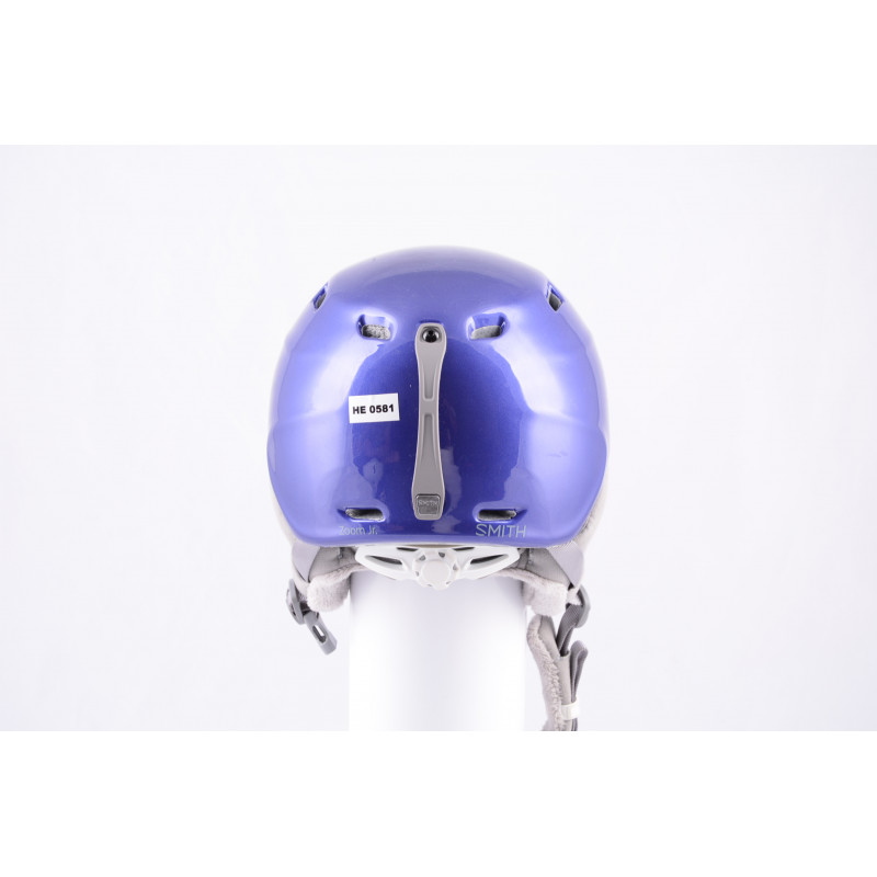lyžiarska/snowboardová helma SMITH ZOOM JR. violet, air vent, nastaviteľná ( TOP stav )