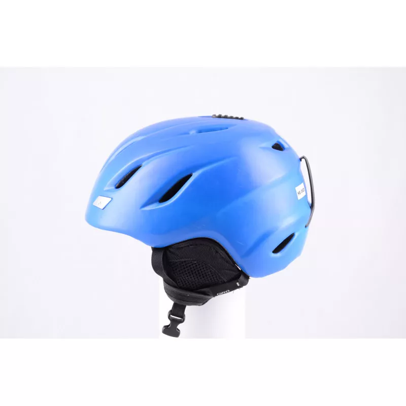 lyžařská/snowboardová helma GIRO NINE blue, AIR ventilation, nastavitelná