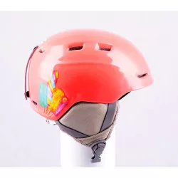 lyžiarska/snowboardová helma SMITH ZOOM JR. pink, nastaviteľná ( TOP stav )