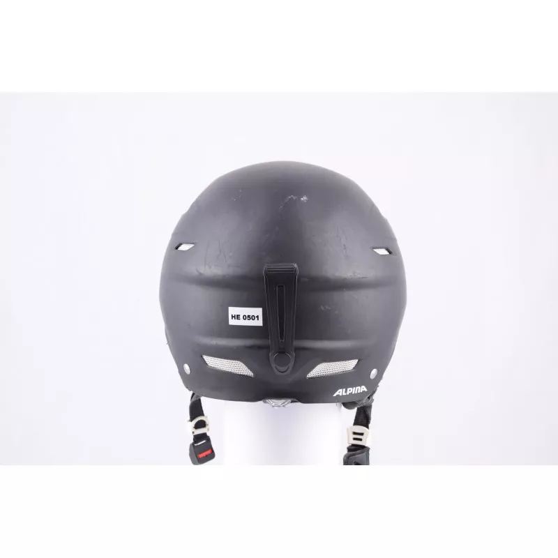 Skihelm/Snowboard Helm ALPINA BIOM black/matt, einstellbar
