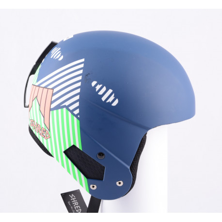 casco de esquí/snowboard SHRED BRAIN BUCKET NEEDMORESNOW ( NUEVO )