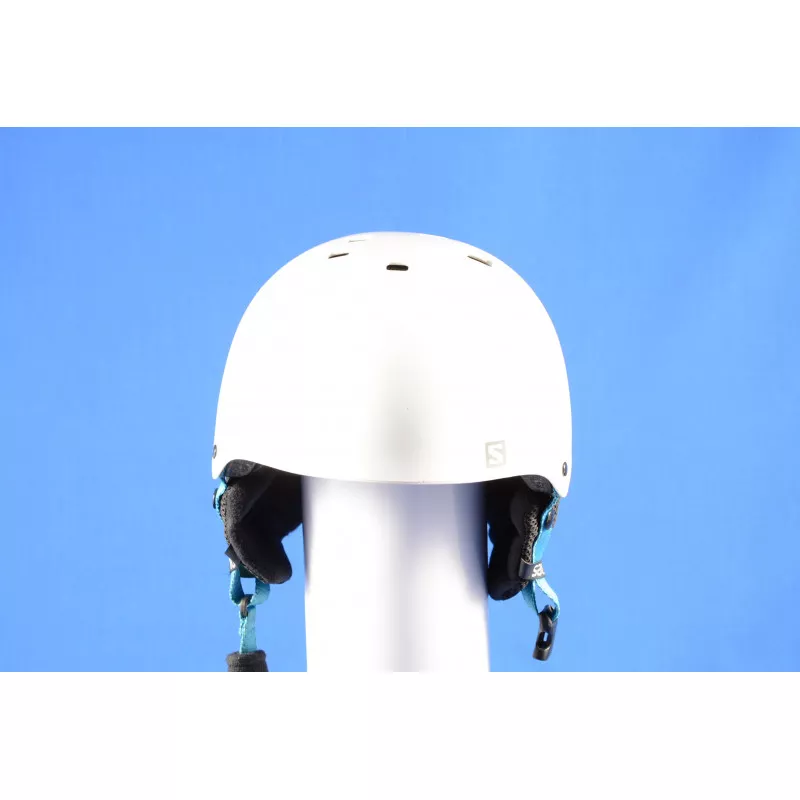 casco da sci/snowboard SALOMON JIB, WHITE/blue, regolabile