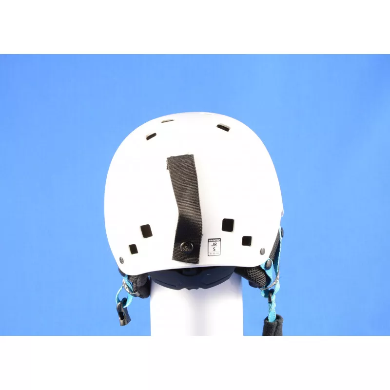 casco de esquí/snowboard SALOMON JIB, WHITE/blue, ajustable