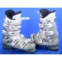 women's ski boots ROSSIGNOL KIARA sensor, transparent/grey, woman specific design