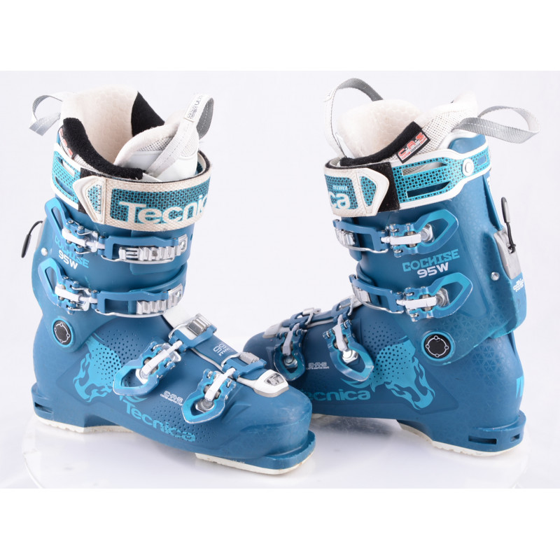 women's ski boots TECNICA COCHISE 95 W, CUSTOM adapt shape, QUADRA techn, ULTRA fit, self adj system, SKI/WALK