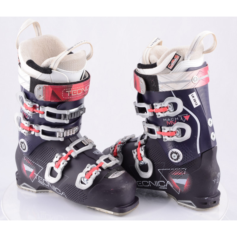 women's ski boots TECNICA MACH1 105 MV, purple, CUSTOM adaptive shape, QUADRA tech, ULTRA fit PRO, micro, macro, canting