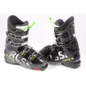 children's/junior ski boots ROSSIGNOL COMP J4, BLACK/green, macro