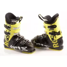 chaussures ski enfant/junior ROSSIGNOL TMX J4, BLACK/yellow