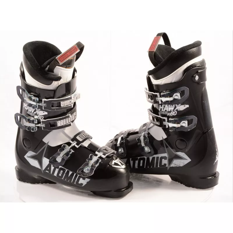 ski boots ATOMIC HAWX MAGNA R80, micro, macro, EZ STEP-IN, BLACK/white ( TOP condition )