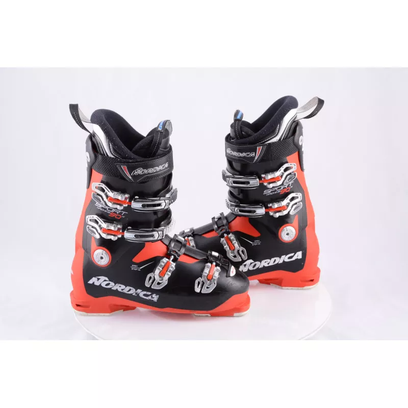 botas esquí NORDICA SPORTMACHINE 90 R, RED/black, ANTIBACTERIAL, micro, macro, EASY step in, canting, ACP
