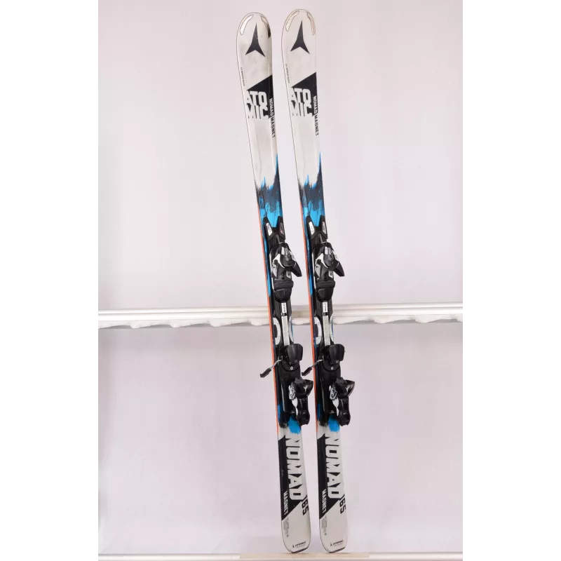 skis ATOMIC NOMAD MAGNET, titanium,all mountain rocker, woodcore, titanium stabilizer + Atomic XTO 12