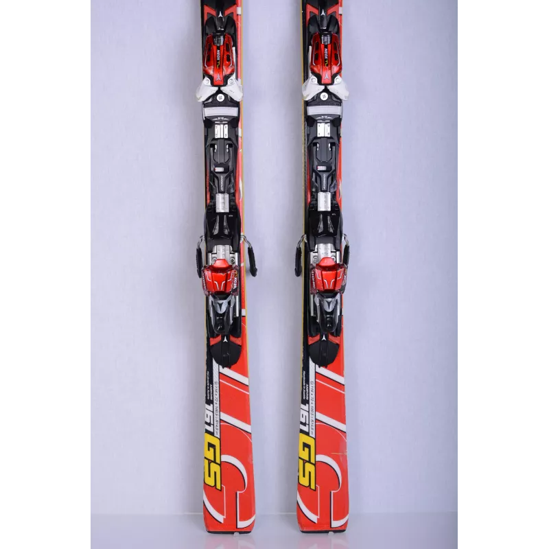 Ski ATOMIC RACE GS Ti, woodcore, titanium sidewall, handmade, RED + Atomic NEOX TL 12 ( TOP Zustand )