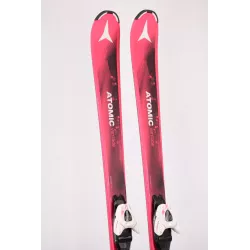 children's/junior skis ATOMIC VANTAGE GIRL II pink + Atomic C5