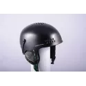ski/snowboard helmet K2 PHASE, BLACK/green, adjustable ( TOP condition )