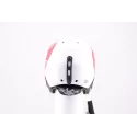 casco da sci/snowboard CARRERA CJ-1 WHITE/red, regolabile ( come NUOVO )