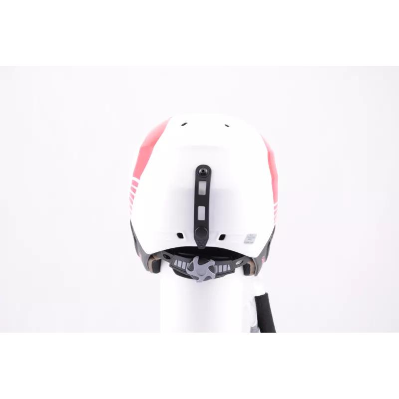 casco da sci/snowboard CARRERA CJ-1 WHITE/red, regolabile ( come NUOVO )