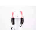 lyžařská/snowboardová helma CARRERA CJ-1 WHITE/red, nastavitelná ( ako NOVÁ )