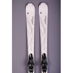 dames ski's ATOMIC CLOUD 8 white, woodcore + Atomic Evox 10
