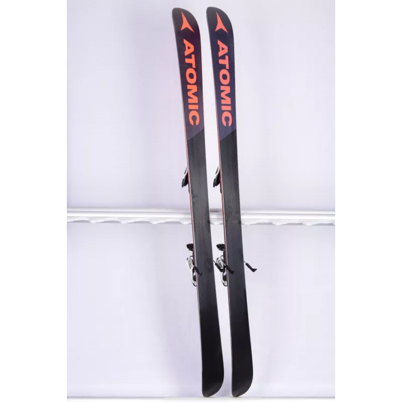 Freestyle Ski ATOMIC PUNX 5, full red, TWINTIP + Atomic Lithium 10