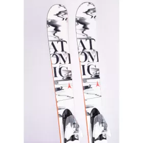 freestyle ski's ATOMIC INFAMOUS JOSSI WELLS, white, TWINTIP + Atomic Evox 12