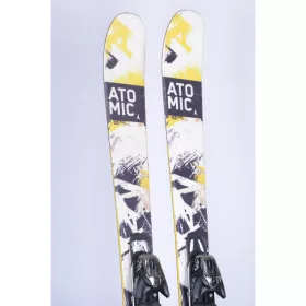 ski's ATOMIC VANTAGE RIVAL 83, yellow/white, dual sidecut, all mountain rocker, TWINTIP + Atomic XTO 10