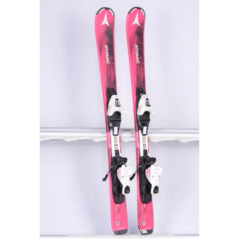 Kinder/Junior Ski ATOMIC VANTAGE GIRL II pink + Atomic C5